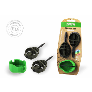 ZFISH Sada Method Feeder Spider Large Set 70,80g + Formička